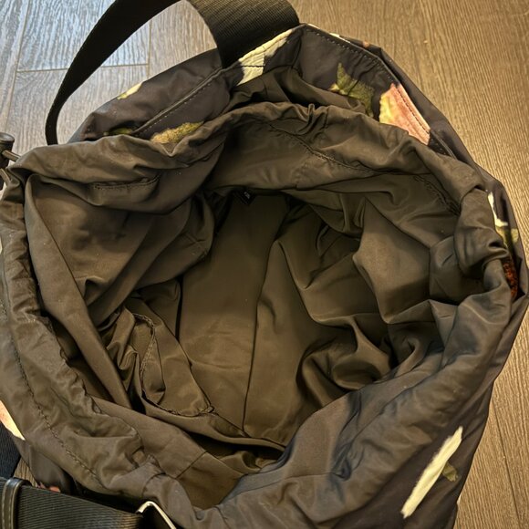 TED BAKER LONDON  Gianara Forager Puffer Nylon Drawstring Tote Bag Black Multi - Picture 10 of 12